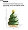 BRChristmas Tree Shape Ceramic Toothpick Holder Dental Floss Cotton Swab Boxes Nordic Creative Home Desktop Decor Organizer GiftEY