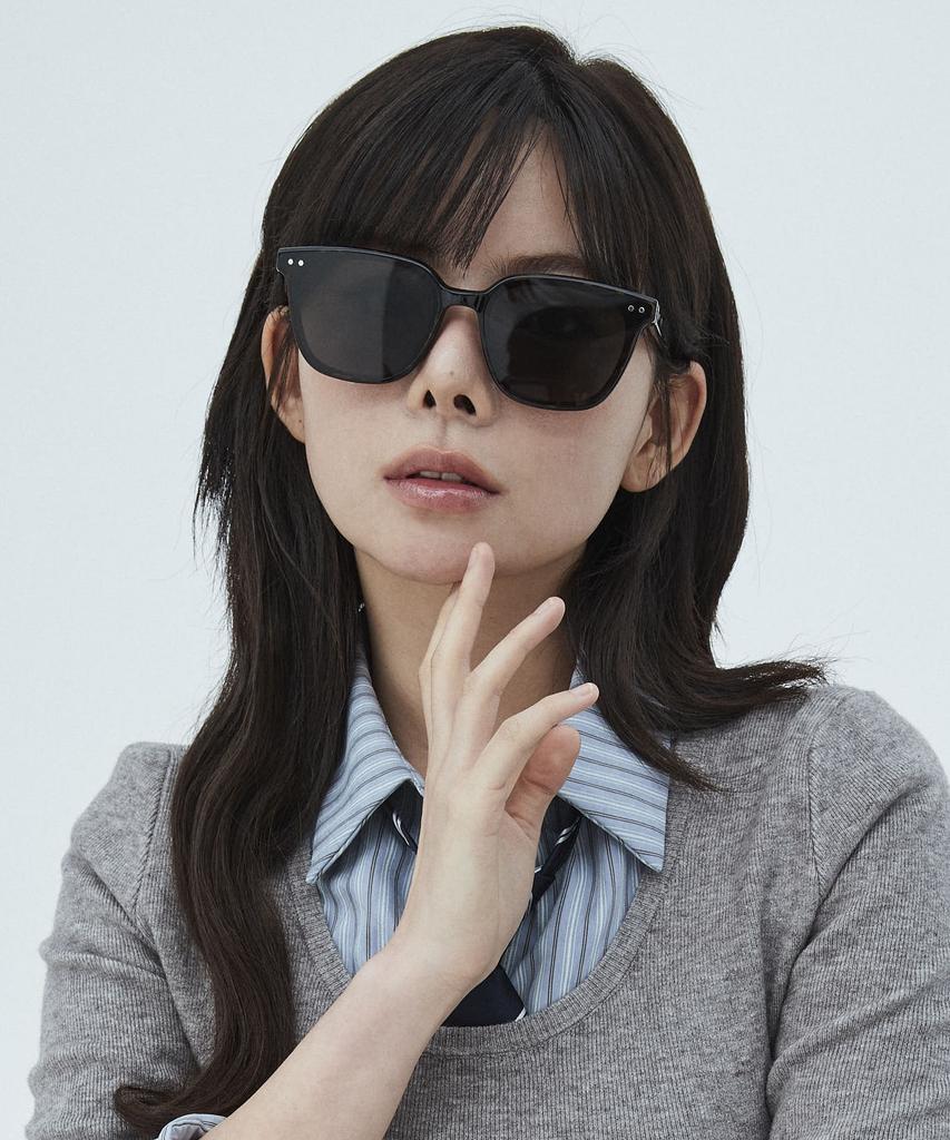 Alloaiweeo [Silverbite] Sbs1603 1818G Flat Bar Square Tortoise Sunglasses