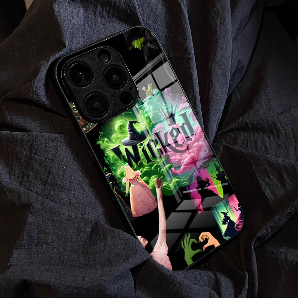 A-Ariana Grande Wicked Phone Case For IPhone 17 Pro Max 15 Pro 16 14 Plus 12 13 Mini 11 Pro Shockproof Glass Cover