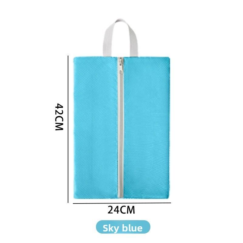 Travel Shoe Storage Bag Oxford Fabric With Multiuse Design For Leisure Travel And Bedroom Organization
