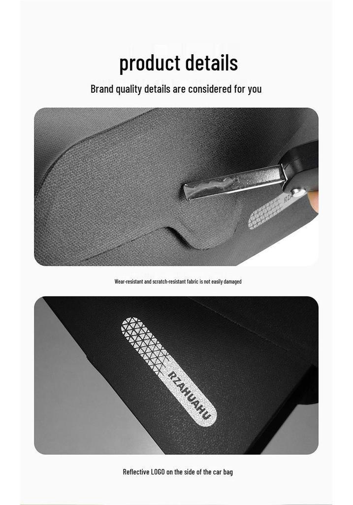 Magnetic Front Beam Saddle Bag for Mountain & Road Bikes