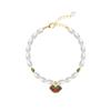 Rice Grain Freshwater Pearl Necklace Female Style Design Temperament Necklace Elegant Fashion Freshwater Pearl Clavicle Chain