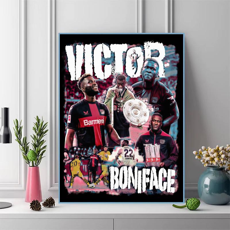 Victor Boniface Pattern 3pcs 100% Round Full Drill 5D DIY Diamond Painting Embroidery Cross Stitch Rhinestone Décor