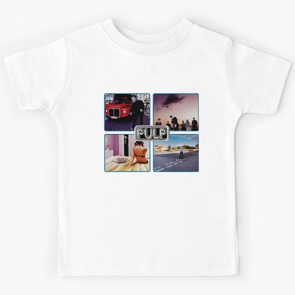 90s Music Britpop Band Vintage Kids T-Shirt 120