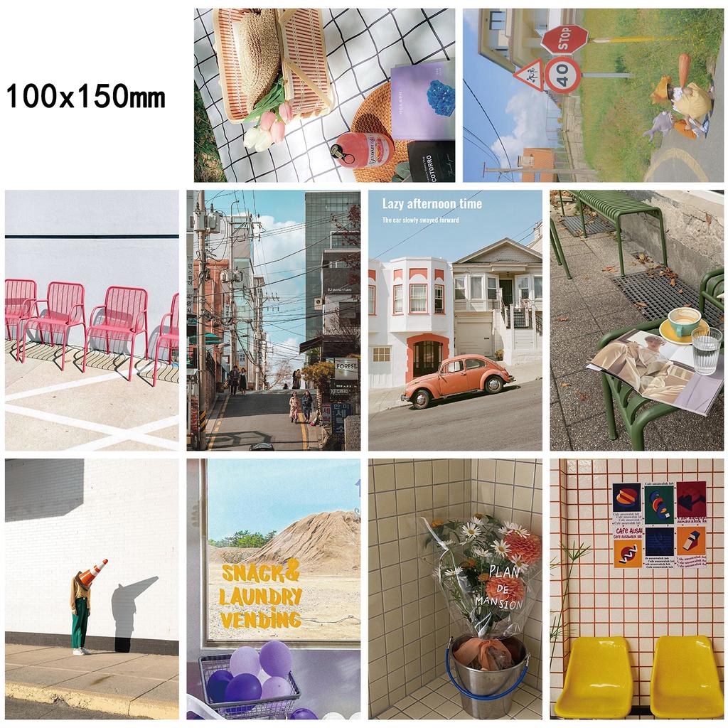 10/20PCS Romantic Mark Posters Stickers Living Harajuku Photography Postcard Wall Home Living Decoration Art Pictures 10×15CM