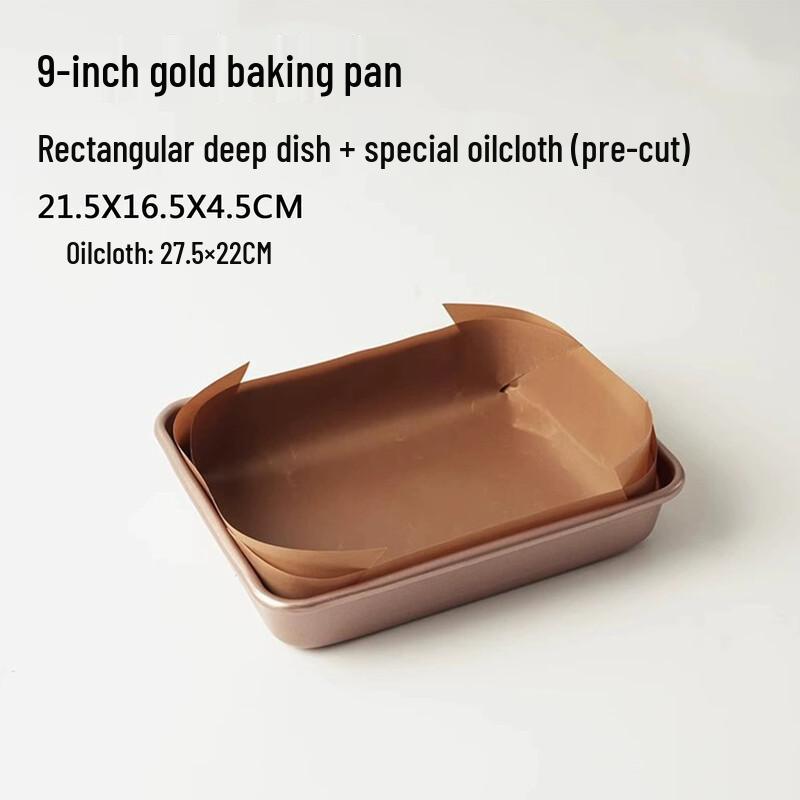 

Zhaoran 9-inch Deep Baking Pan with Non-stick Mat
