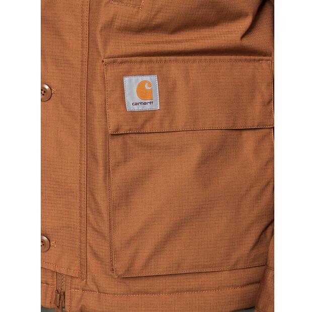 Зимняя куртка Carhartt WIP Valley I030771, коричневая, стандартного кроя