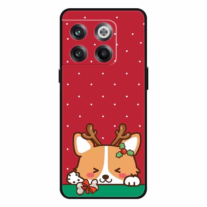 For Oneplus 10T Case 10 Pro Christmas Silicone Soft TPU Cover for Oneplus Nord N20 SE One plus ACE Pro 10T Coque New Year Gift