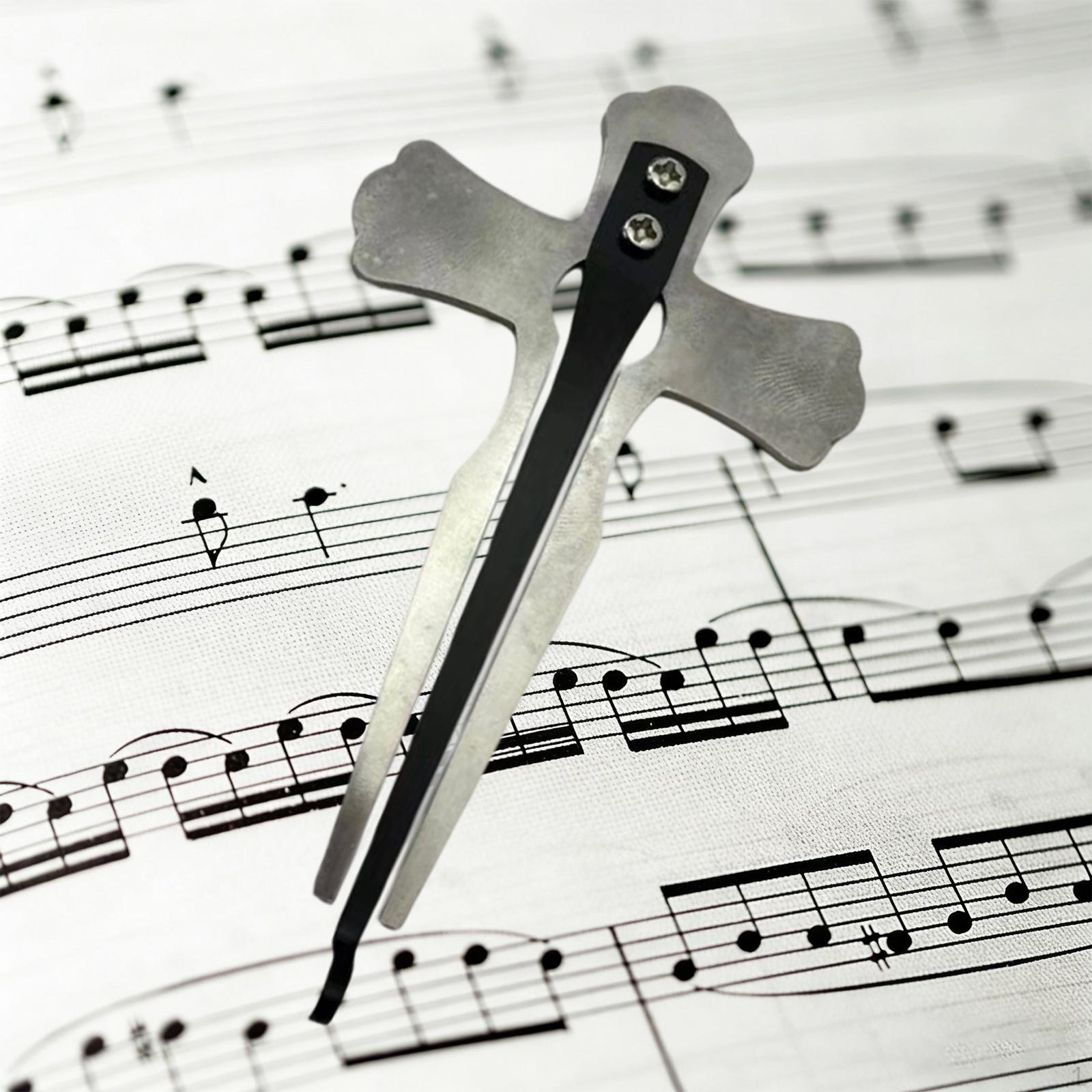 

Clear Jaw Harp (Russian Harp), Ethnic Instrument Ideal for Beginners Cross Design