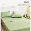 2025 All-Season Solid Color Fitted Sheet - Full Cotton Dustproof Mattress Protector