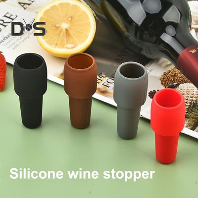 Weinflaschenverschlüsse aus Silikon, wiederverwendbarer Weinverschluss, Champagner, Bier, Weinkorken, Weinzubehör zur Geschmackserhaltung