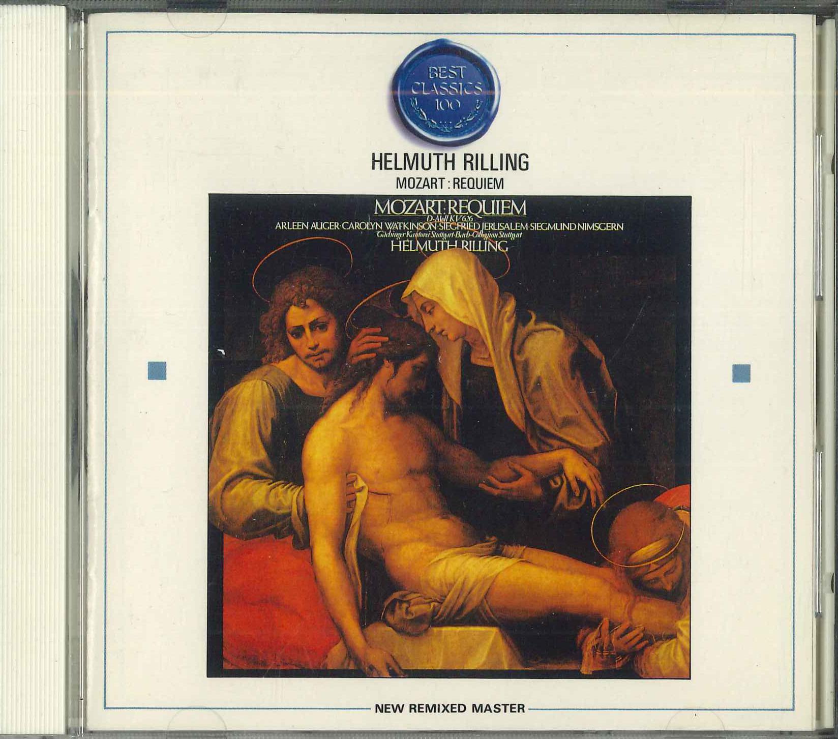 

CD HELMUTH RILLING - Mozart Requiem 30DC802 SONY 1979 Japan Classical Used