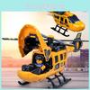 Rescue Helicopter Toy With Inertial Blades For Kids Pretend Play And Gift Use