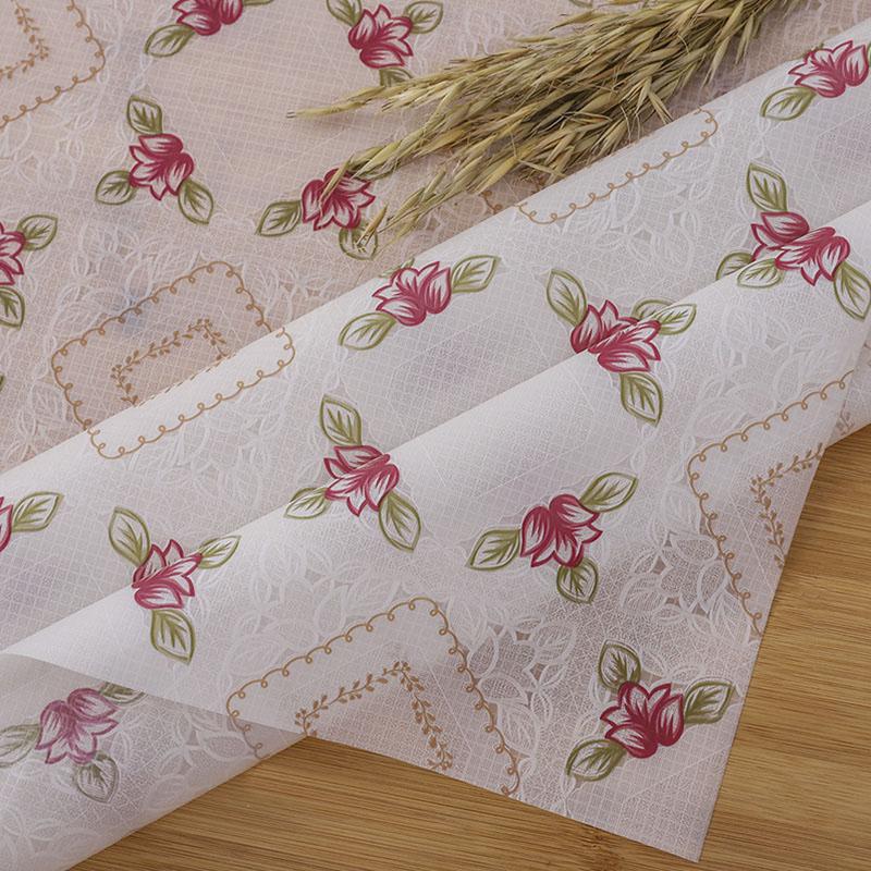 

Водонепроницаемая скатерть с цветочным принтом для обеденного стола, украшения для вечеринки, многоразовая прямоугольная скатерть, коврик для кухни 137X60cm