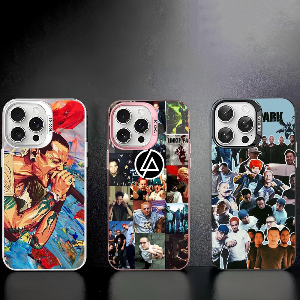 L-Linkin Meteora P-Park Phone Case For IPhone 16 15 14 13 12 11 Pro Max X XR XSMAX 8 7 Plus Matte Shockproof Back Cover