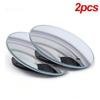 2 Miroirs de Voiture HD Grand Angle Angle Mort – Miroirs Rétroviseurs Auxiliaires Rondes Sans Cadre Réglables à 360° pour une Conduite Plus Sûre