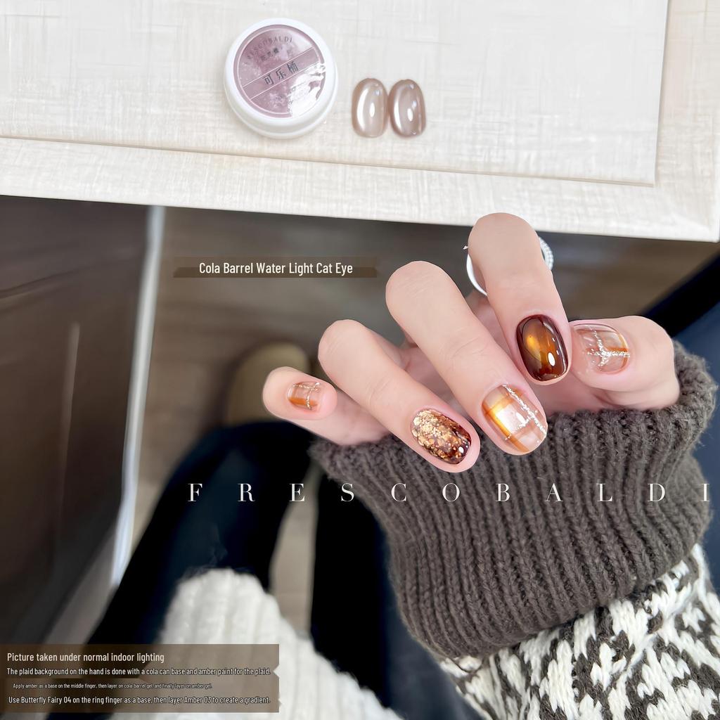 Xiaoying Magnetic Cat Eye Gel: 5g Superfine Nail Polish Light Therapy - Versatile Colors.