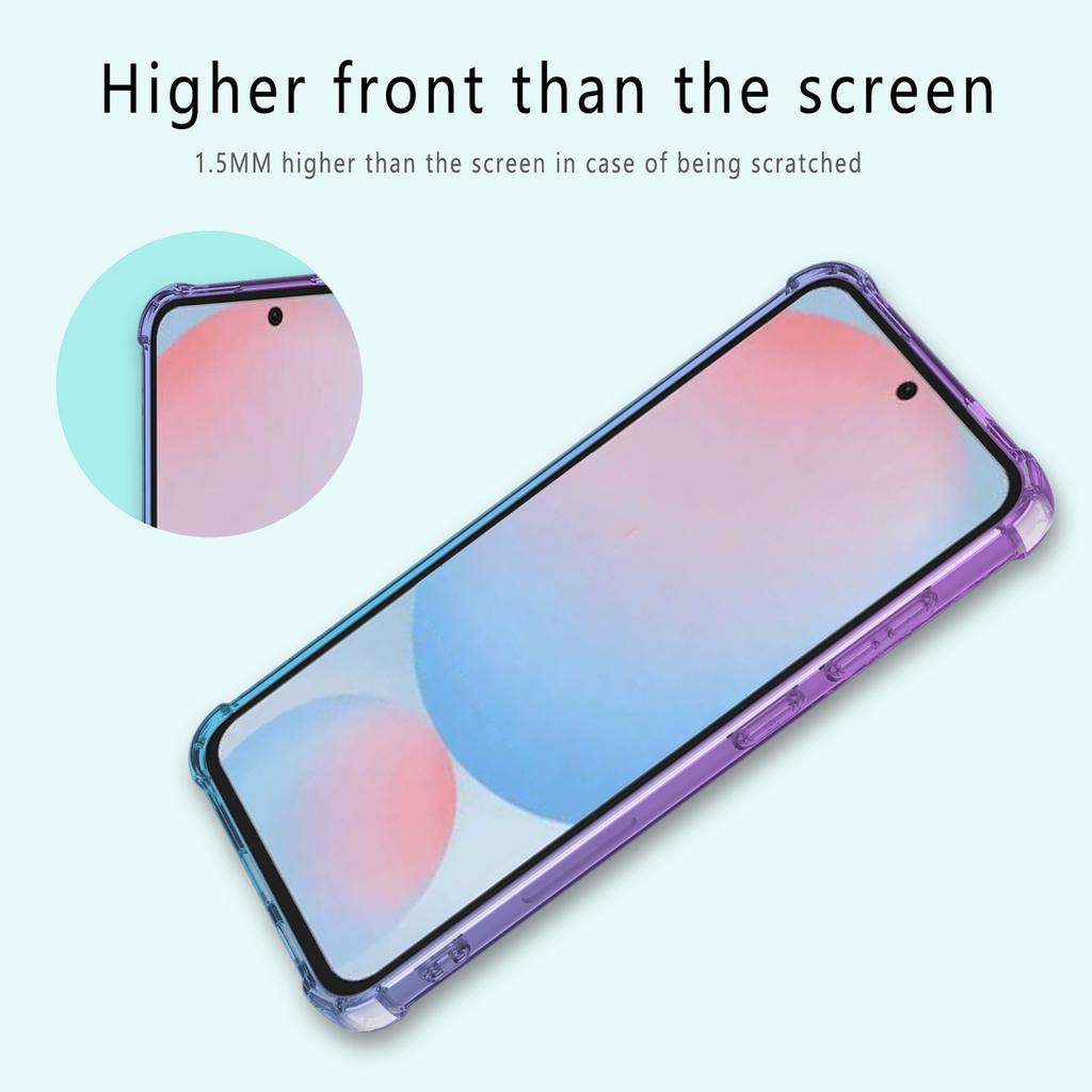 For Samsung Galaxy A36 5G Case Gradient Color TPU Phone Case Anti-Drop Phone Cover