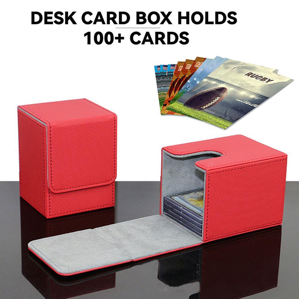 Game MTG PU Leather Collection Container Card Case Card Storage Box Trading Card Holder Deck Box
