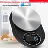 Stainless Steel Kitchen Scale: Accurate 0.1g, 10kg Capacity, Mini Baking & Food Scale (5kg Table Model)