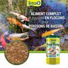 Nourriture Pour Poissons - TETRA - Pond Flakes - 1 Litre - Flocons Pour Poissons De Bassin - Junior