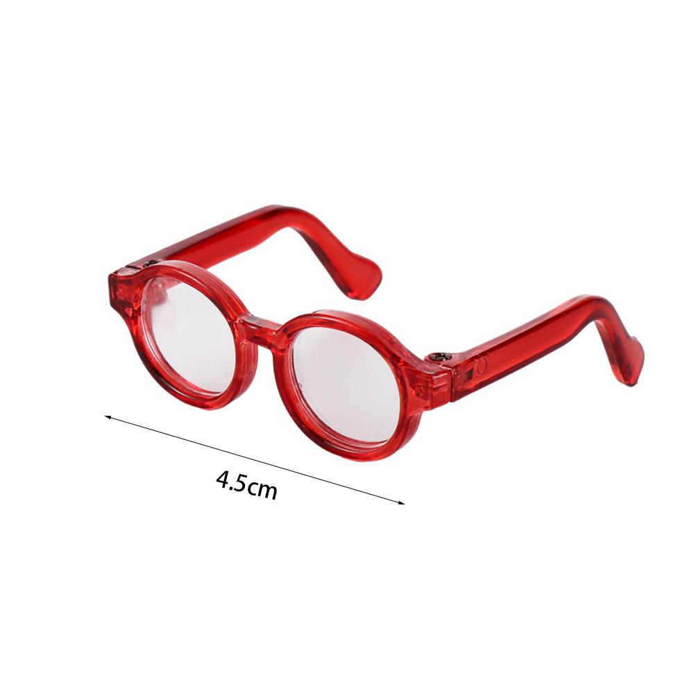 Multi-color Doll Mini Glasses Miniature Doll Accessory Doll Eyeglasses  Doll Ornament