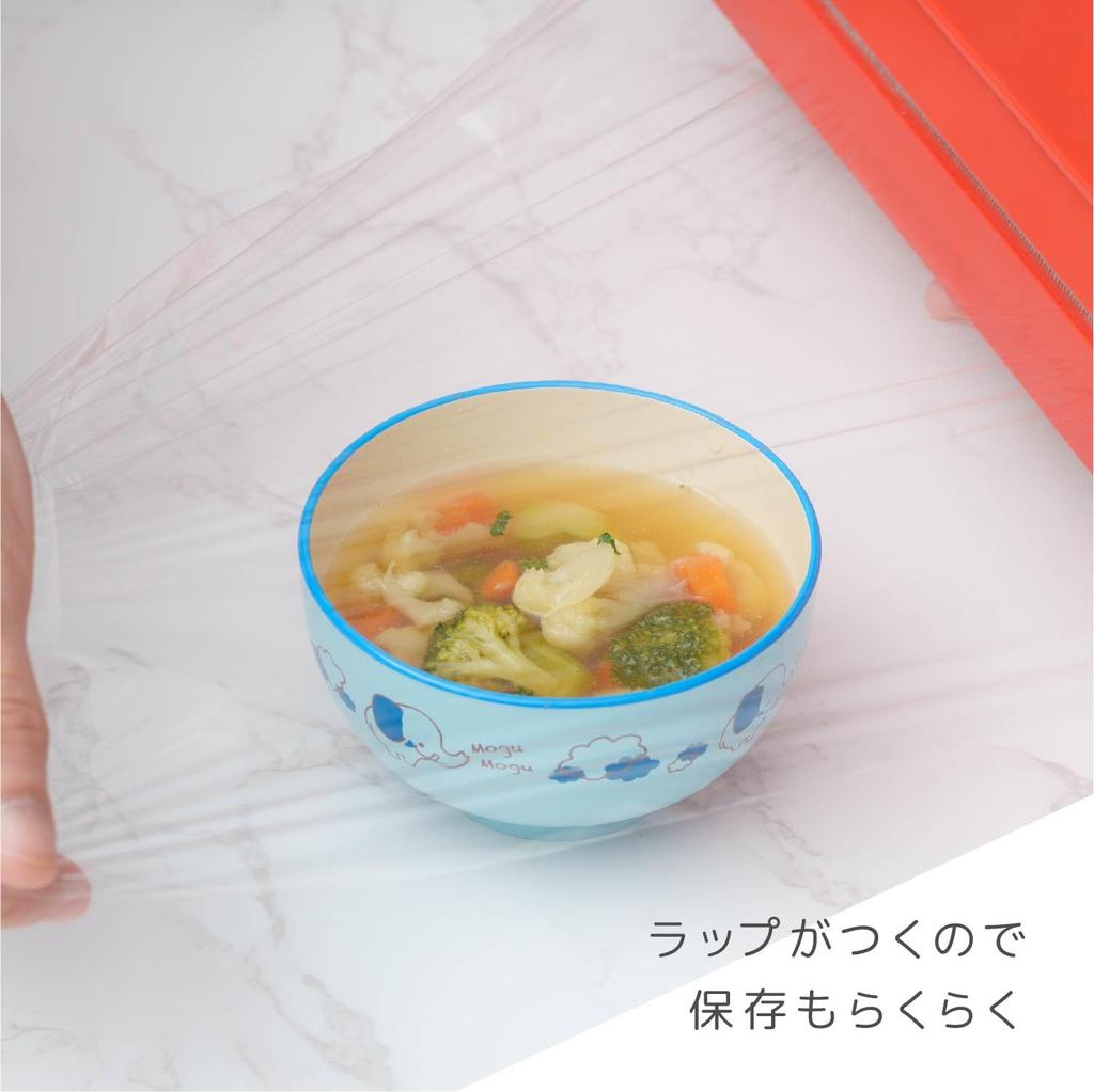 Asahi Koyo Barnesuppeskål, Kanindesign, Rosa, Mikrobølgeovn- og Oppvaskmaskinsikker, Laget i Japan, Sett for Barn, Mogu Mogu-serien, KD-202, 1 Skål