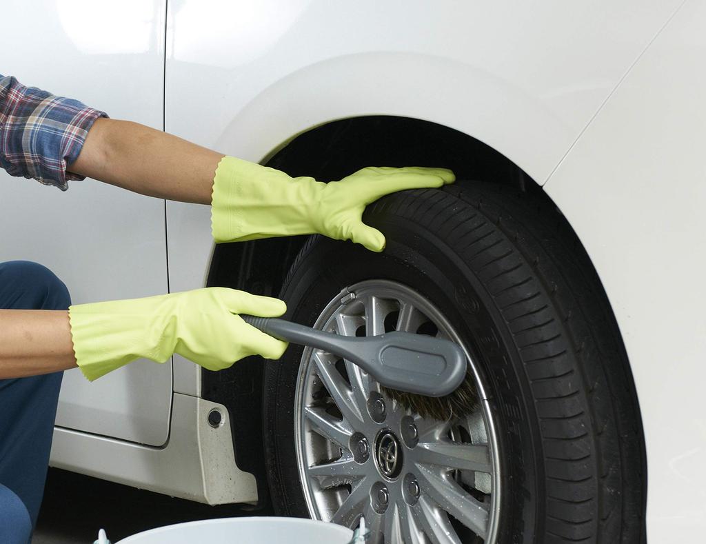 Showa Gloves Made in Kitchen Nice Hand Mew Size Kitchen Gloves with Fleece Vinyl [Bulk Purchase, Japan, Gloves] Medium-Weight, Pink, M, 5-Pair Set,