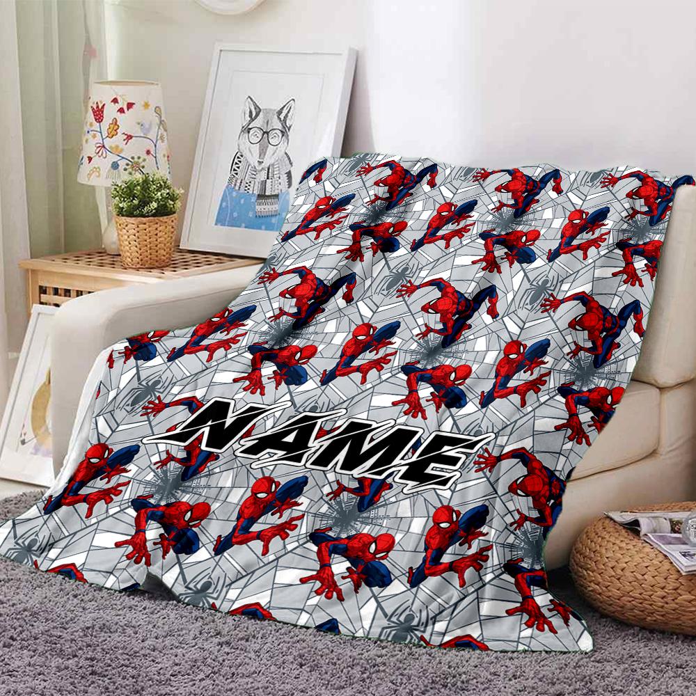 Custom Name "Powerful Magic Unleashed" Blanket for Couch & Bed, Plush Cozy Fuzzy Blanket Super Soft & Warm Blankets for Fall and Winter. 0908210