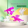 Color-Changing Soft Rubber Magic Dragon Toy with Light