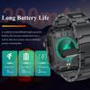 LIGE Men Smart Watch Bluetooth Call Smart Watch 2.01 Inch Heart Rate Monitor Sports Fitness Waterproof Smart Watch