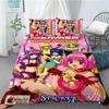 New 3D Anime Kawaii Girls Tokyo.Mew.Mew Bedding Set Printed With Pillowcase Bed Duvet Cover Soft Queen King Size Bedclothes Home