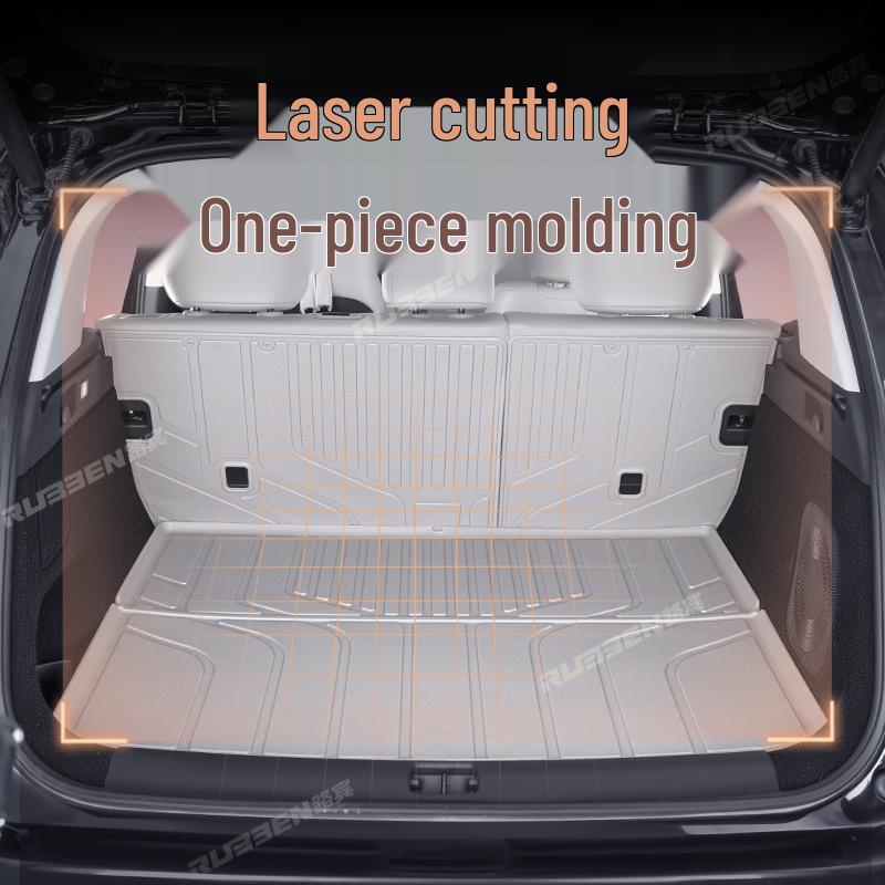 XPeng G7 Trunk & Interior TPE Floor Mats – Compatible with 25 Models, Semi-Enclosed, 24 Interior Modification Accessories