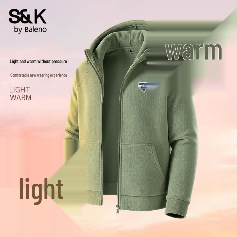 Baleno S&K Men's Fleece-Lined Winter Jacket