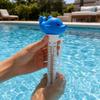 Floating Pool Thermometer Portable Water for Pond Spas Tubs 9x19cm Crab