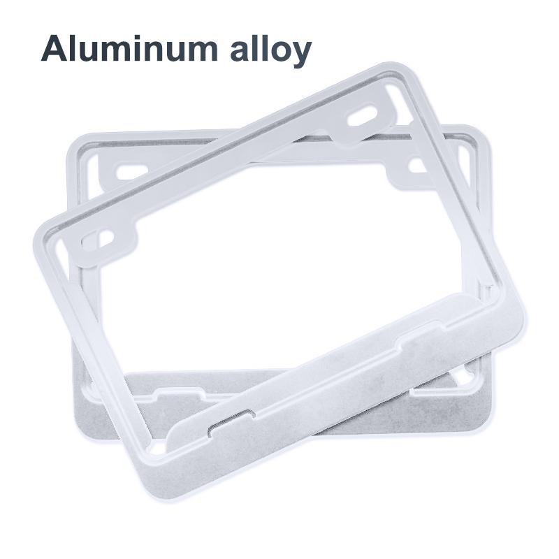 Motorcycle License Plate Frames Universal Aluminum License Plate Holder License Plate Holders Frame