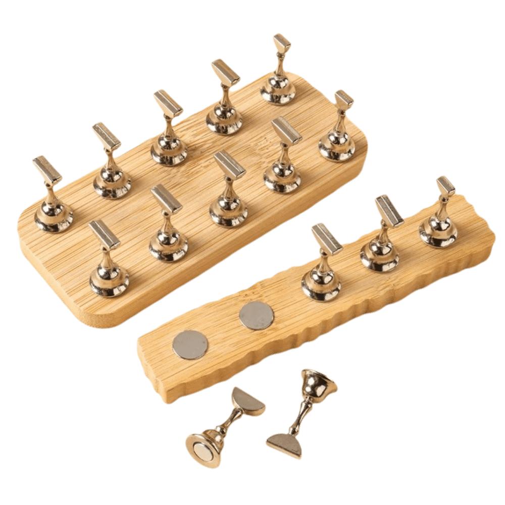 Adjustable Nail Tips Holder Nail Art Nail Display Stand Portable Fake Nail Display Stand