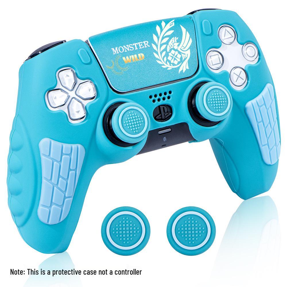 PS5 Controller Silicone Case for Black Myth Wukong - Anti-Drop & Anti-Scratch with Thumbstick Caps