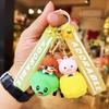 Creative Panda Car Keychain Cartoon Koala Figure Pendant Car Key Chain School Holiday Gift Holiday Gift Toy Cute Toy Hand Action