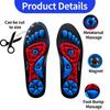 Magnetic Acupressure Massage Shoe Insoles - Shock-Absorbing EVA Cushion, Breathable Non-Slip Design for Arch Support & Foot Cushioned Comfort Insole