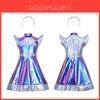 Artificial Intelligence Aliens Cosplay Dress For Kids Party Performance With Sequin And Cartoon Elements