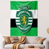 Sporting Portugal Logo Wall Tapestry Patterned Tapestry Home Decor, Suitable for Bedroom and Living Room, Gift
