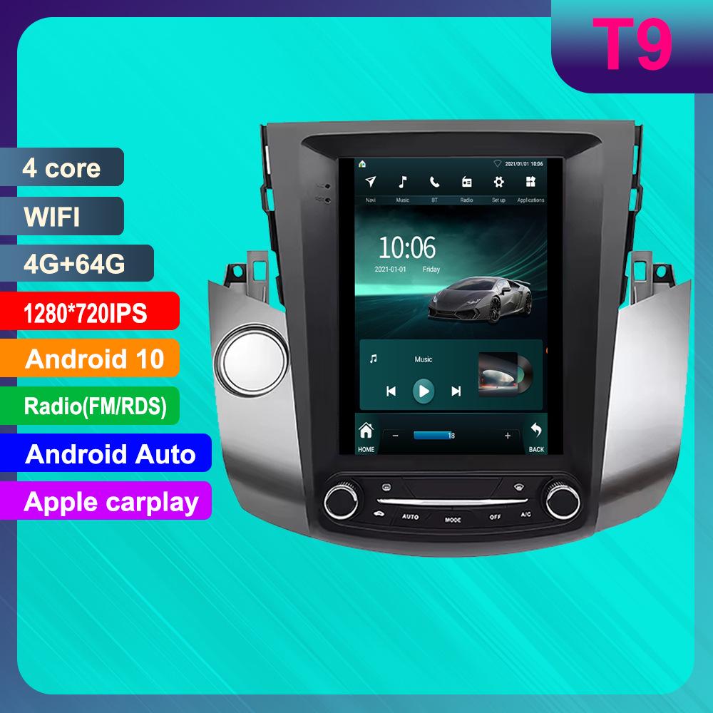 Toyota RAV4 Android GPS Navigation Smart Control with HD Reversing Camera and CarPlay Compatibility