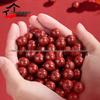 Genuine Crystal Sand Cinnabar Beads: High Transparency DIY Bracelet Accessories