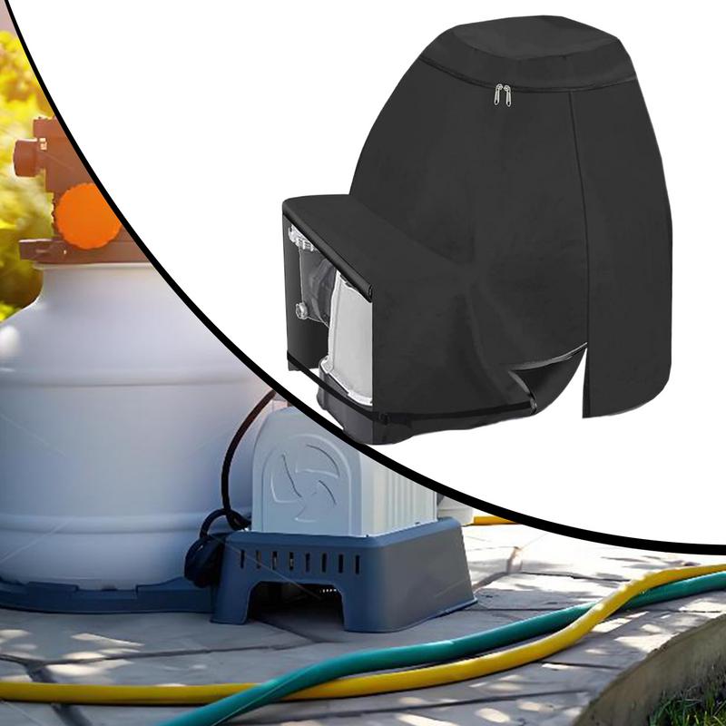 Waterproof and UV Resistant Above Ground Pool Pump Cover OxfordCloth Sand Pool Pump Cover Leakproof Sand Filter Protective Cover