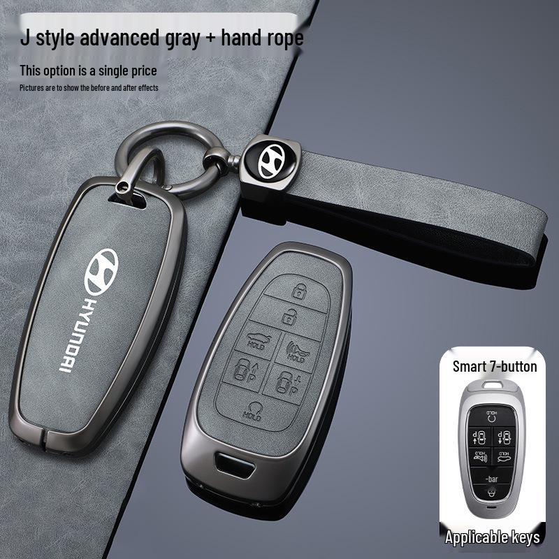 Premium Skyddande Nyckelfodral för 23 Modeller av Femte Generationens Hyundai Tucson