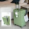 Front Opening Suitcase For Men And Women  Multi-Functional Code Suitcase Trolley Case