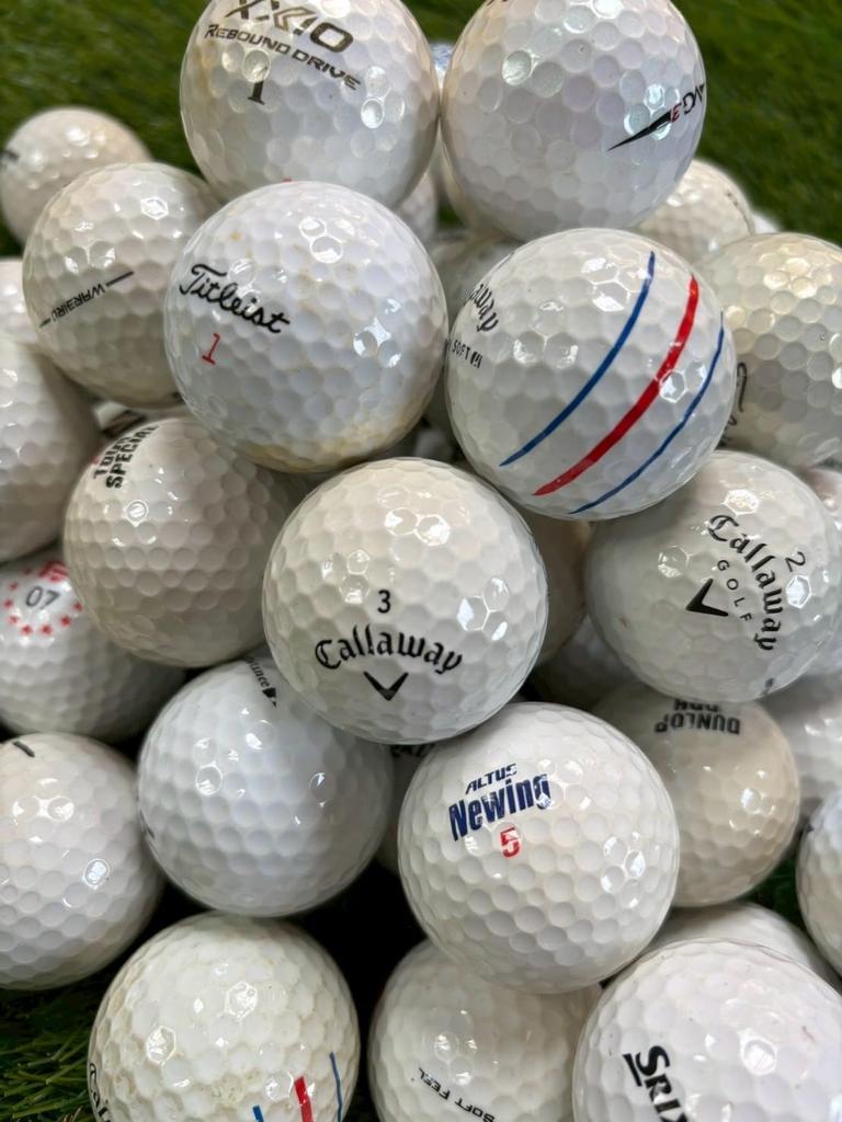 Lost golf balls, mixed brands, B-grade (30 balls)