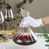 Shangqi Striped Slanted Mouth Red Wine Decanter