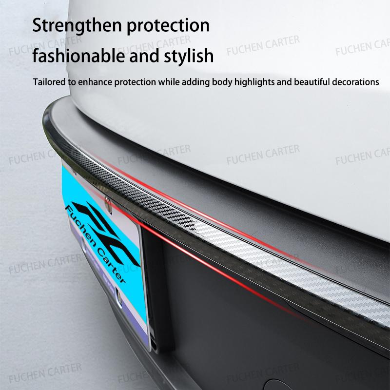 For Tesla New ModelY Juniper 2025 2026 Car stainless steel Rear Bumper Cover Protect  collision prevention Strip Trim Accessorie